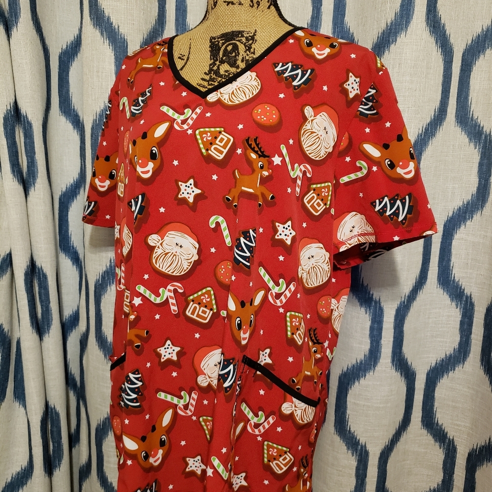 NWOT Medical Scrub- Rudolph 🌲🦌 - Picture 2 of 7